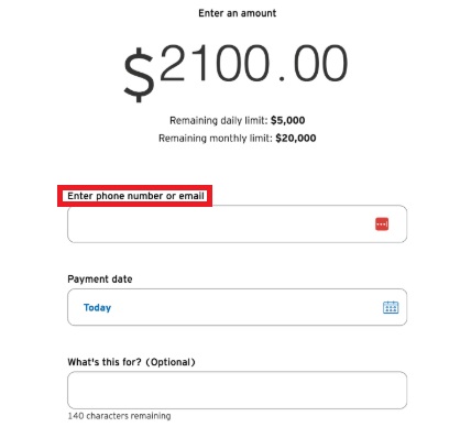 Beware of Zelle transfer scams